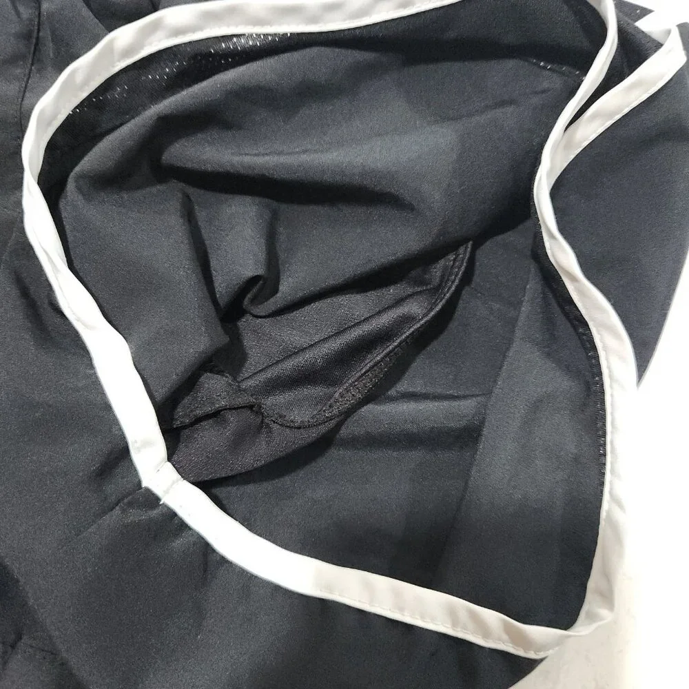 Nike Running Shorts Dri-Fit Brief‎ Lined Black Activewear Womens Small
